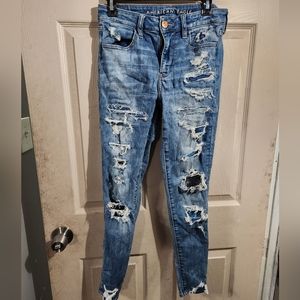 American eagle next level stretch jeans, 6